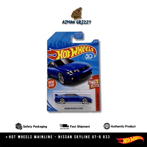 Hot Wheels Mainline Real Cars Mixed JDM Muscle And Conti Car Shopee Malaysia