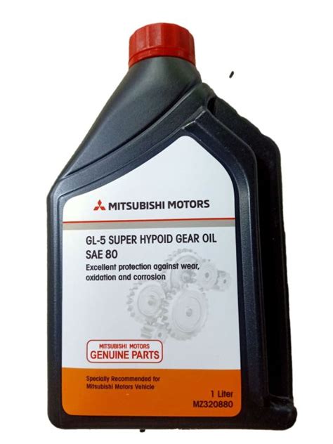 Genuine Mitsubishi Gl Super Hypoid Differential Gear Oil Sae L