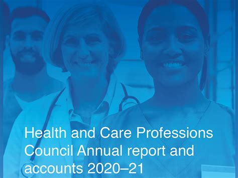 Annual Report And Accounts 2020 21 The Hcpc