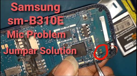 Samsung B E Mic Problem Jumper Solution Youtube