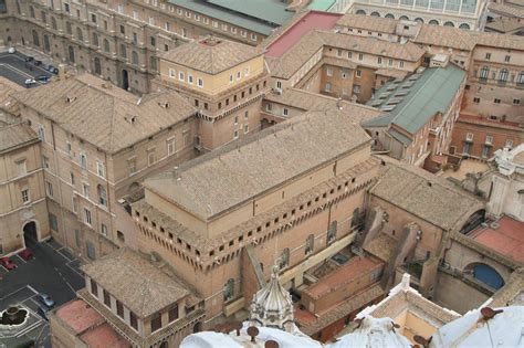 Fotografía aérea de la Capilla Sixtina Mansions Building Landmarks