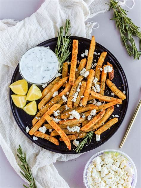 Crispy Feta Fries With Frozen Fries Bits And Bites