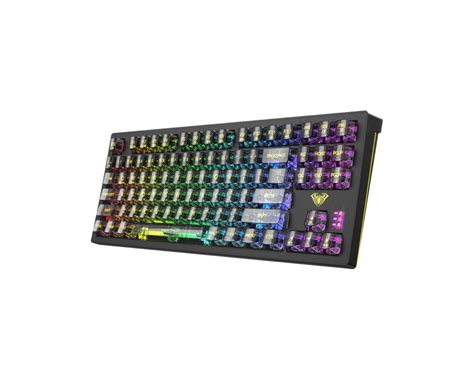 Aula F In Tkl Hot Swappable Rgb Mechanical Black Gaming Keyboard Jazztech Computer