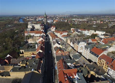 Luftbild Lutherstadt Wittenberg Stadtansicht Von Lutherstadt