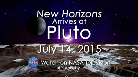 NASA S New Horizons Spacecraft Arrives At Pluto On July 14th YouTube