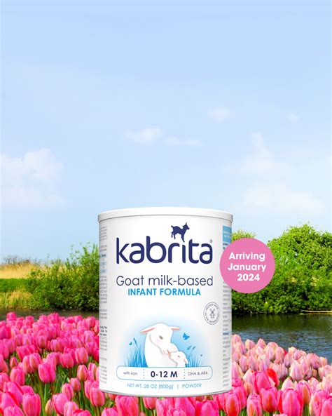 Meet Kabrita Infant Formula Goat Milk Formula Kabrita Usa