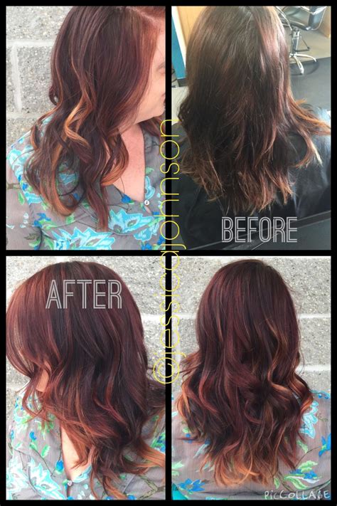 Block Color Hair Technique Hair Color Loreal