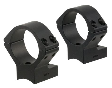 Talley 930735 Ring Base Combo Low 2 Piece Base Rings For Browning X Bolt Black Matte Anodized