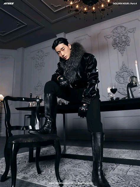 choi san ateez san  officially revealed   contributed