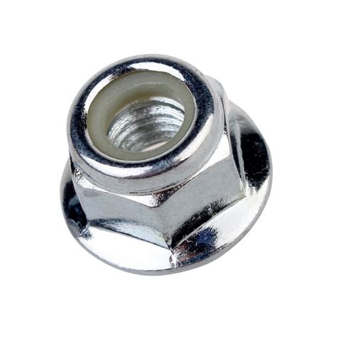 M M M M M Flanged Nyloc Nuts Flange Nylon Insert Locking Nut White