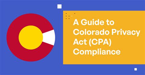 A Guide To Colorado Privacy Act Cpa Compliance