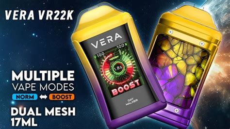 Unveiling The VERA Vape VR22K 22 000 Puffs Of Pure Vaping Pleasure