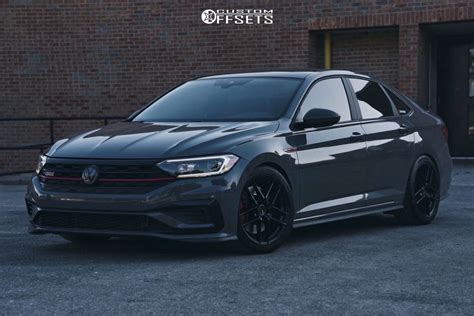 2019 Volkswagen Jetta With 18x8 45 Enkei Ty5 And 23540r18 Michelin