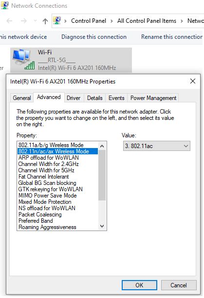 Re:downloading is high, upload is slow why ? (intel wifi 6 AX201) - Intel Communities