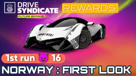 Asphalt 9 Drive Syndicate 8 Rewards Devel 16 Sixteen First Norway Map