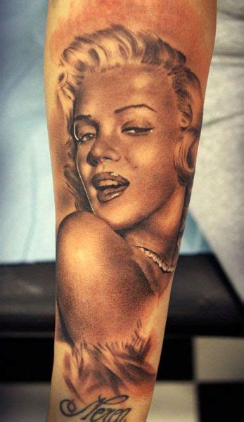 Marilyn Monroe Tattoo By Miguel Bohigues Post 6616 Marilyn Monroe