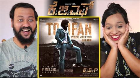 Toofan Lyrical Kannada Reaction Kgf Chapter Rockingstar Yash