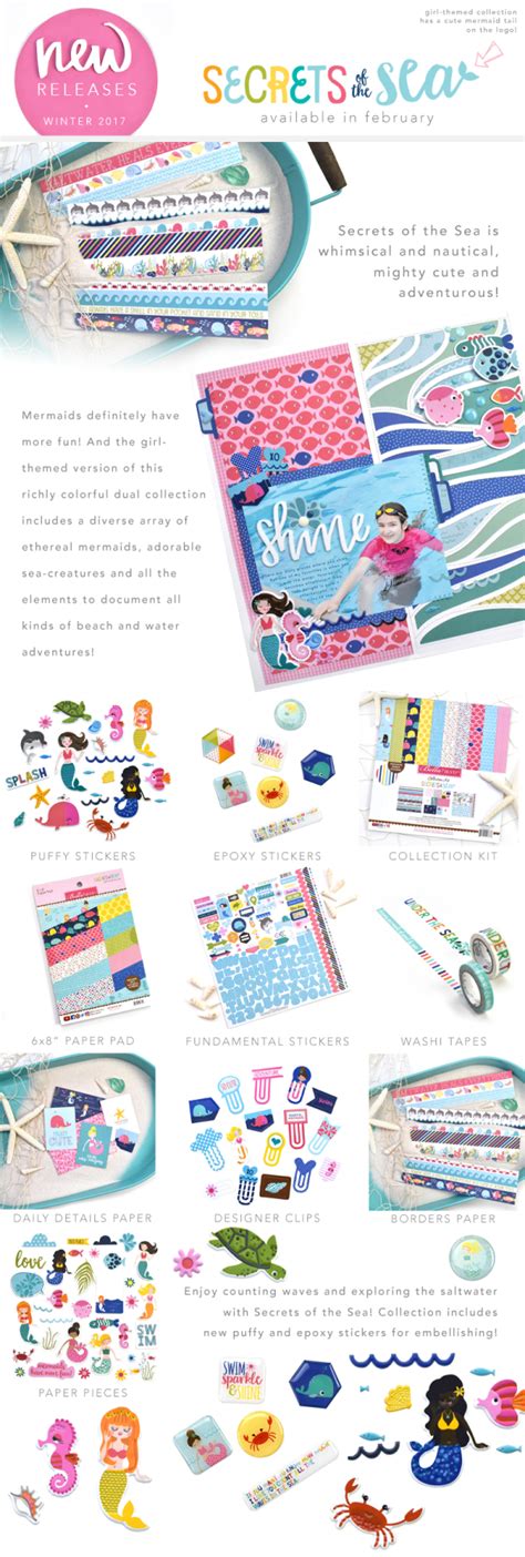 Bella Blvd Studio Blog New Release Secrets Of The Sea Girl Themed