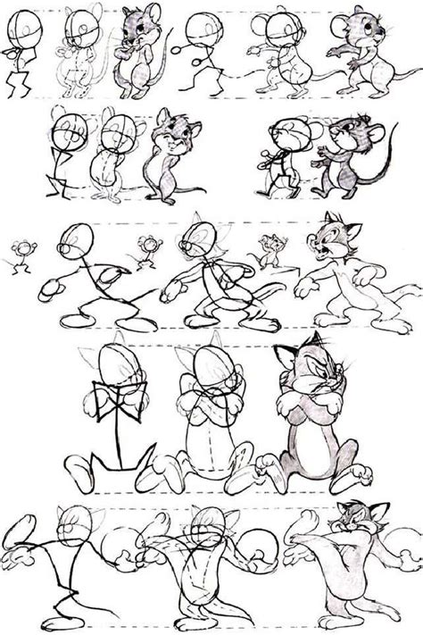 Preston Blair Cartoon Animation Perspective Graphical Walking