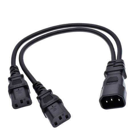 Buy 2 Pack Tekit C14 To 2X C13 C14 Splitter 0 8in 20cm C14 Male To