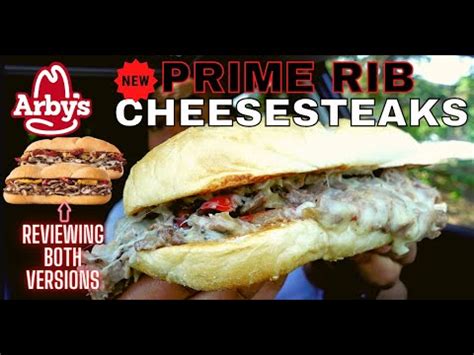 Arby S New Prime Rib Cheesesteaks Review Both Classic And Spicy