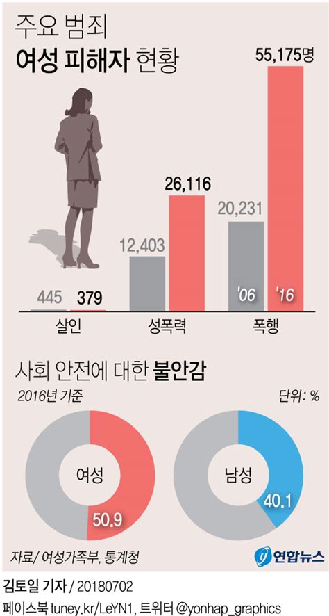 그래픽 성폭력 피해자 2만6천명10년 전의 두 배로 연합뉴스