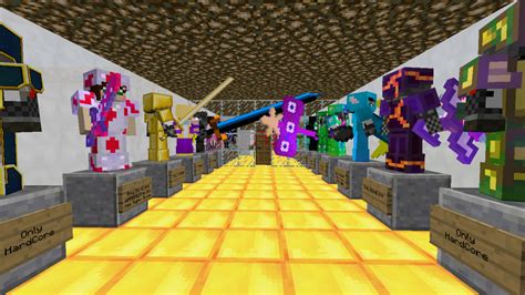 Lucky Block Race Mainly For PopularMMOS Minecraft Project