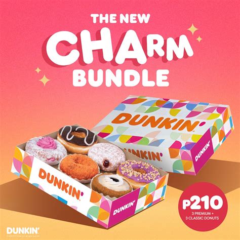 Dunkin Philippines On Twitter Your New Charm Bundle Awaits At Dunkin’ Comes With 3 Classic