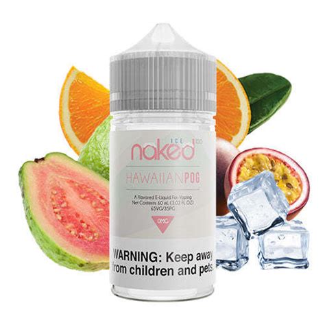 Naked Juice Hawaiian Pog Ice Ml Mg Vapor Club Brasil