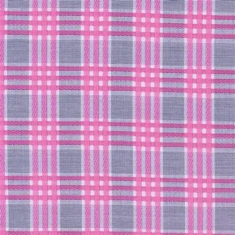 58 60 100 GSM Poly Cotton Check Fabrics GSM 95 To 120 Packaging