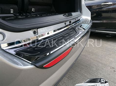 Toyota Fortuner накладка на задний бампер TRD - Fortuner