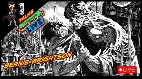 Appreciating Comic Book Art Live Bernie Wrightson S Frankenstein YouTube