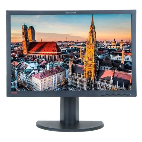 Inch Lenovo Thinkvision L Pwc X Lcd Monitor Black