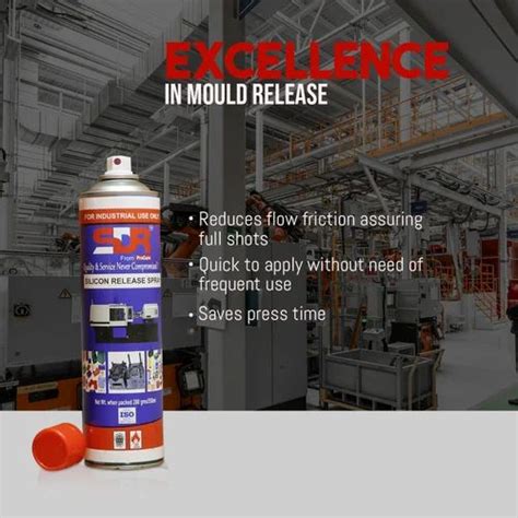 Liquid Silicone Mould Release Spray For Industrial Packaging Size