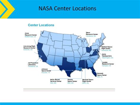 Map Of Nasa Facilities