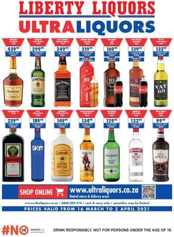 Liberty Liquors - specials, catalogues and deals | My Catalogue