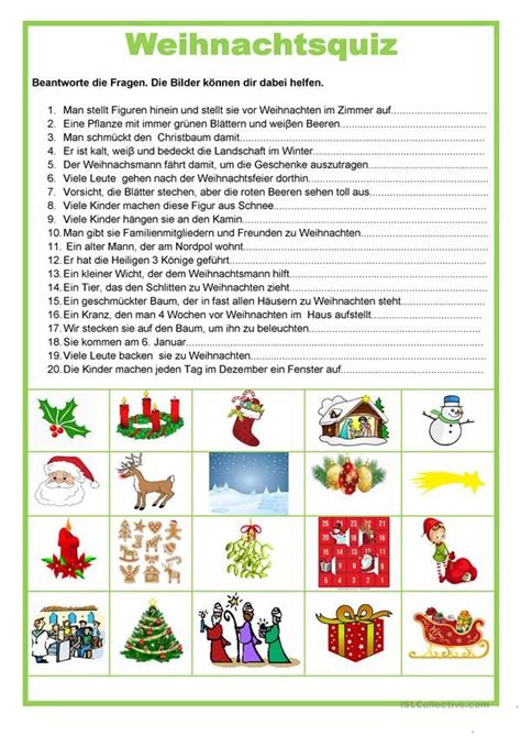 Weihnachten Quiz Weihnachten rätsel Weihnachten spiele