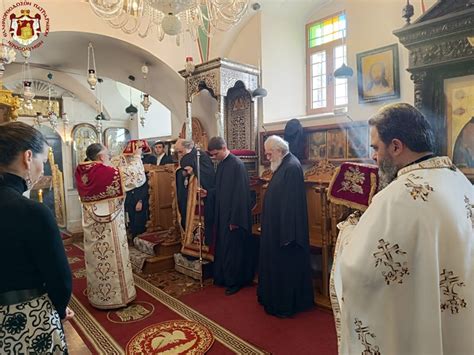 The Feast Of The Synaxis Of The Theotokos At The Patriarchate Of