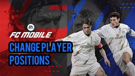 How To Change Player Position In Fc Mobile Youtube