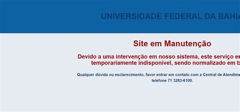 Site da Ufba é hackeado e passa por manutenção Metro 1