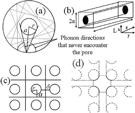 A A Drawback Of The Cga In The Small Pore Radius Limit Some Phonons Download Scientific