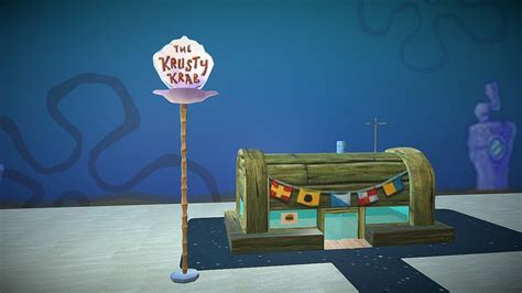 The Krusty Krab Crustaceo Crujiente Download Free 3d Model By