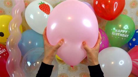 Balloon Pop Balloons Asmr Happy Birthday The Creator Fun Color