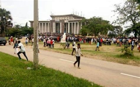 TENSION IS HIGH AT THE UNIVERSITY OF KINSHASA, (UNIKIN) - DR Congo