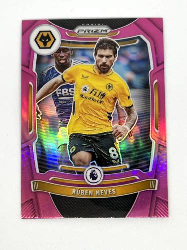 Panini Prizm Premier League Pink Prizm Ruben Neves For