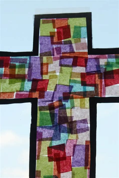 Tissue Paper Stained Glass Super Cool Ideas Guide Patterns