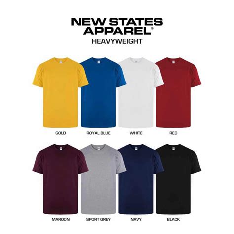 Jual Kaos Polos Heavy Cotton Kaos Polos New States Apparel