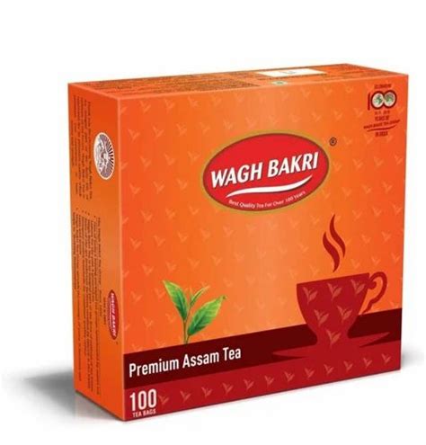 Black Wagh Bakri Premium Assam Tea Bags Powder Packaging Size 100 Teabags At Best Price In