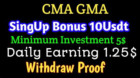 Cma Cgm Usdt Money Making Website Free Earn Usdt Best Usdt