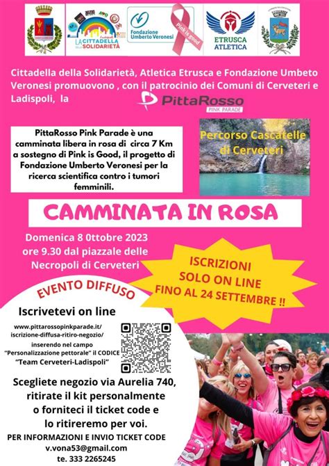 La Camminata In Rosa La Passeggiata Della Prevenzione